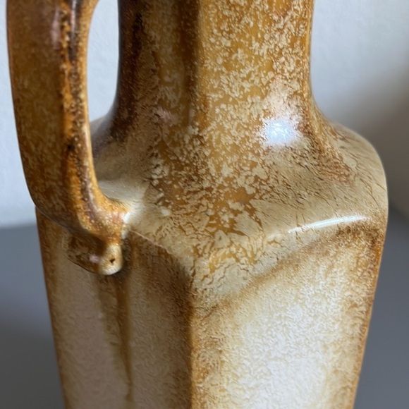 Vintage SCHEURICH 497-28 Jug Vase WEST GERMANY Art Pottery MCM‎ Fat Lava Era - Picture 9 of 12